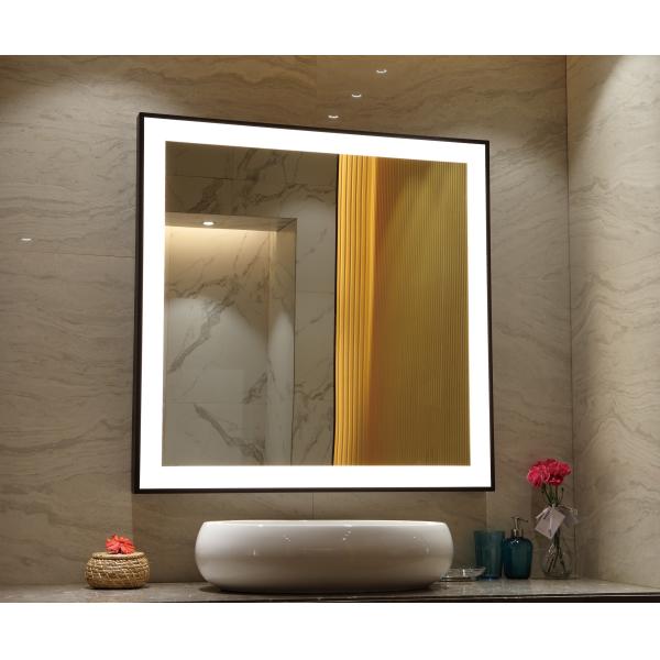 Buy cheap LED Wall Mounted Dressing Mirror With Lights High Definition For Hotel from wholesalers