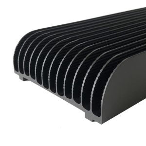 Buy cheap Custom Aluminum Heat Sink Profiles CNC Machined Rectangle T3 - T8 from wholesalers