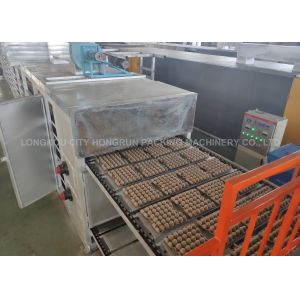 Buy cheap Recycled Paper Egg Tray Machine , 2000pcs/h Automatic Egg Tray Making Machine from wholesalers