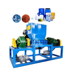 Buy cheap Multifunctional Plastic Bottle Shredder Machine Double Shaft 50kw product