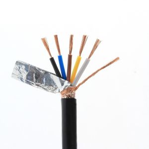 PVC Insulation Braided Shielding Copper Flexible Control Cables Signal Cable