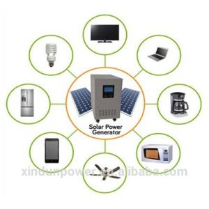 Buy cheap Home 12VDC 500W Solar PV Power System Low Frequency product