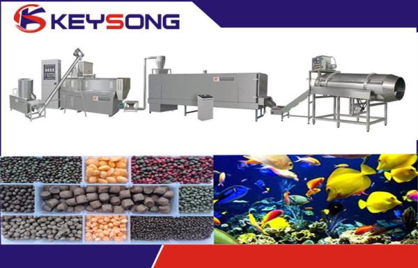 Buy cheap Full Automatic Feed Processing Machinery For Floating and Sinking Fish from wholesalers