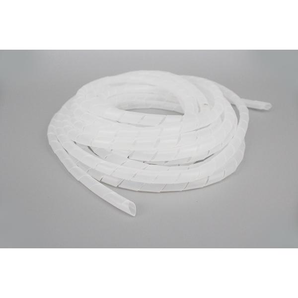 Quality DM-6mm XGS-6mm Wholesales black and white customized PE Spiral Wrapping Bands for protecting electrical wires for sale