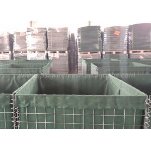 Buy cheap Defensive 1mx1mx1m Safety Hesco Barrier Sand  Wall from wholesalers