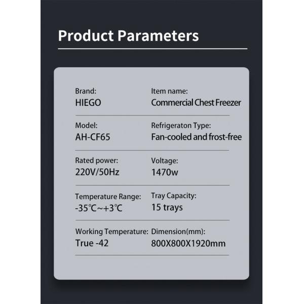 5 Trays Automatic Cold Storage Blast Freezer Chiller Countertop Defrost