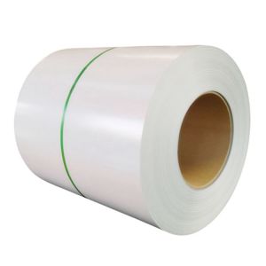 China Cold Rolled Prepainted Galvanized Coils Color Coated AISI JIS PPGI AZ15 on sale