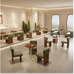 Buy cheap High End Besopke Leisure Sofa Coffee Table Free Combination Set Green Beige Color from wholesalers