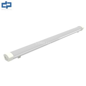 China Dimmable Surface Mounted Linear Led Light Fixture Designed With Knob Type End Cap For Easy Wiring on sale