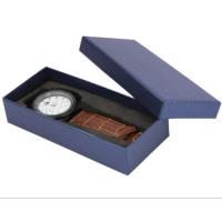 Buy cheap Custom Cardboard Watch Jewelry Box Foam / Velvet Insert For Gift Packaging product