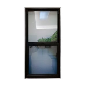 Buy cheap Vertical 48x36 Window Double Hung Bathroom Black With Tempered Glass from wholesalers