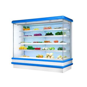 Buy cheap 4 Layers Shelf Multideck Open Chiller Wine Beverage Vegetable Cooler from wholesalers