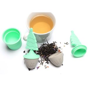 Christmas Tree Shaped Silicone Loose Leaf Tea Infuser 25g 11.5x5.5x5.5cm