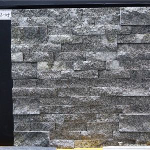 Buy cheap Natural stone , Granite Stacked Stone , Grey Granite Stone Wall Rockface product