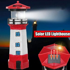 Buy cheap 2.0 Volt 27.5cm Garden Lighthouse Rotating Light product