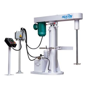 Buy cheap 7.5-22kW Hydraulic lift Indurstial Liquid Dispersion Piant,Ink Chemical,Paper Making High Speed Dispersing from wholesalers
