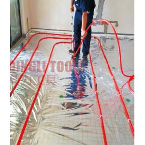 Lightweight Underfloor Heating Pipe Stapler , Manual UFH Tools Standing