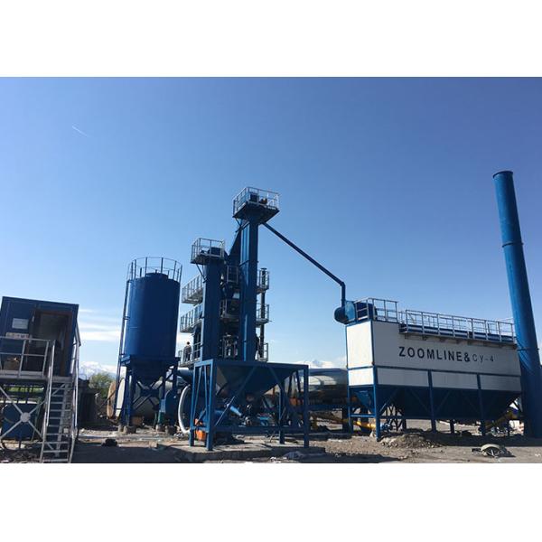 Quality Large Stationary Asphalt Mixing Plant Low Energy Consumption CE Approved for sale