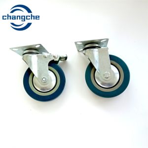 Buy cheap TPR Swivel Industrial Caster Wheels 500kg Castors customized from wholesalers