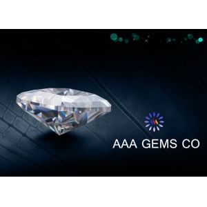 Buy cheap Synthetic Radiant Cut Loose Moissanite White 0.6 Carat 4MM x 6MM from wholesalers