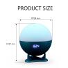 Buy cheap Bedside Smart WIFI APP Control Full Colors Wake Up Table Lamp With Alarm Clock White Noise Touch Sense Wake Up Light from wholesalers