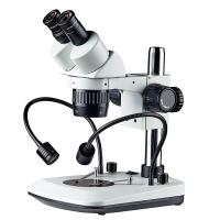 Buy cheap Stereo microscope dual side lighting boom stand dual power two magnification product