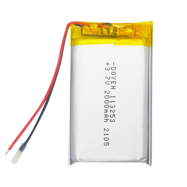 Quality 3.7v Lithium Polymer Battery Pack 500mah 850mah 1000mah 2000mah for sale