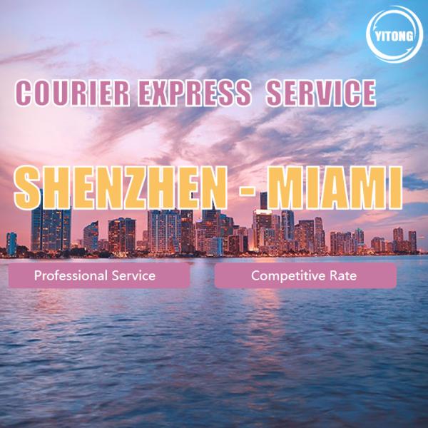 DDP International Courier Express From Shenzhen To Miami Competitive Rate