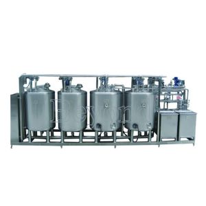 Buy cheap 2000l Jacketed Brite Stainless Steel Tanks CIP Cleaning from wholesalers