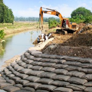 Buy cheap Geotextile Geobag River Bank Protection Flood Control Polyester Nonwoven Geotextile Geobag Sand Bag Large Geotextile Geobag for Beach Protection from wholesalers