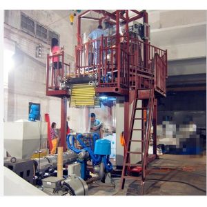 Buy cheap Plastic Blown Film Extrusion Machine 70 - 80kg / H Output 1000mm Width from wholesalers