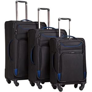 Buy cheap Combination Lock Spinner Softshell Trolley Suitcase Set from wholesalers