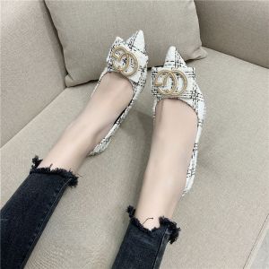 Buy cheap ZM033 201-1 Spring And Summer 2020 New Solid Color Metal Buckle Pointed Stiletto Sexy Single Shoes Elegant Wedding Shoes from wholesalers