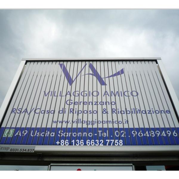 Quality Large wall mount trivision outdoor billboard for sale