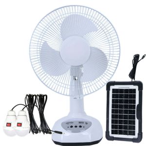 Buy cheap Multifunctional High Speed Electric Solar Rechargeable Fan 3 Blades from wholesalers