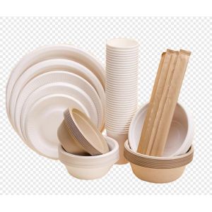 Full Automatic Tableware Making Machine Eco Bamboo Fiber Pulp Moulded