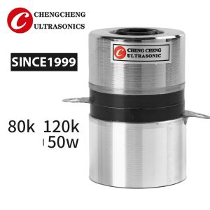 Buy cheap 56mm 50w 80k And 120k Double Frequency Ultrasonic Cleaning Transducer from wholesalers