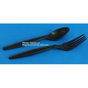 Buy cheap 5.5 inch BPA FREE Spork Biodegradable Plastic PLA Fork Spoon Combination Corn Starch Compostable Disposable bagplastics from wholesalers