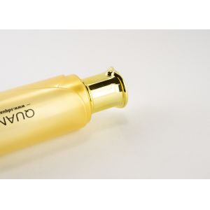 120ml Plastic Pump Bottles Emollient Water With Gold Lid