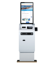 Buy cheap Lightweight Automatic Check-In Terminal With Card Reader And Printer Smart Parking Payment Kiosk from wholesalers