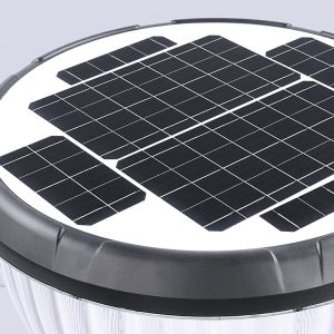 Buy cheap IP65 No Wiring LED Solar Garden Lamp With Battery 3.2/26000mAh, Courtyard Decorative Solar Street Lights from wholesalers