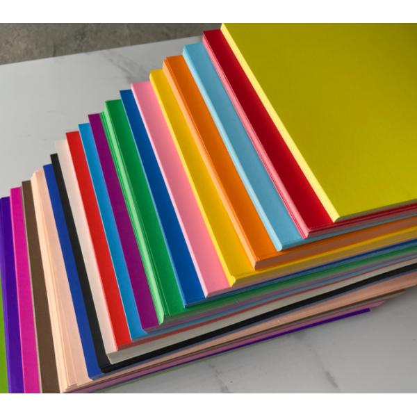 65 x 100cm 180gsm 200gsm 220gsm Colored Normal Cardboard Sheet For Offset Printing 