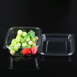 Buy cheap Plastic Dessert Cake Snacks Disposable Food Trays With Lid OEM ODM from wholesalers