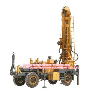 Buy cheap 400m Trailer Mounted Rotary Hydraulic Water Well Drilling Rig from wholesalers