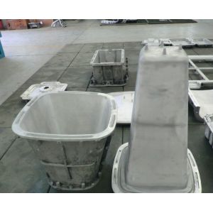 Buy cheap Accurate Rotational Aluminum Mold Low Maintenance Custom Planter Mould from wholesalers