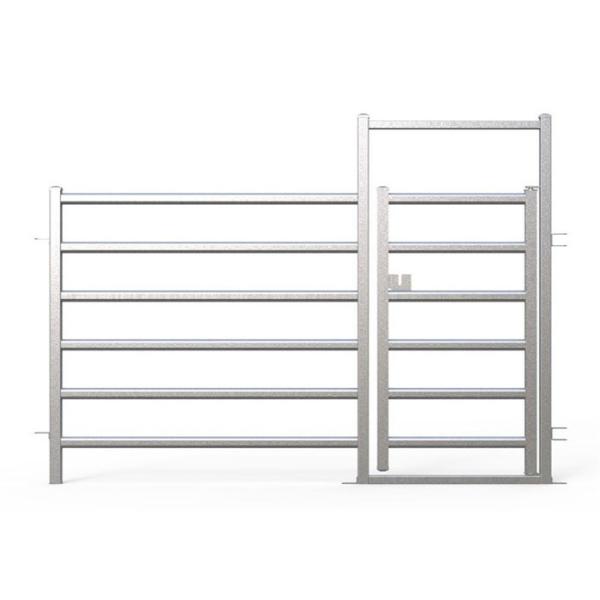 Galvanized cattle panel