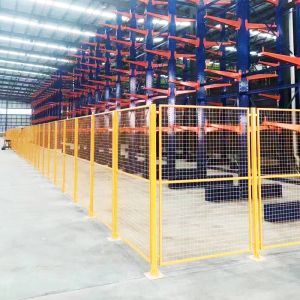 Buy cheap Wire Mesh Security Fence Aluminium Alloy Safety Fence Warehouse Fence from wholesalers