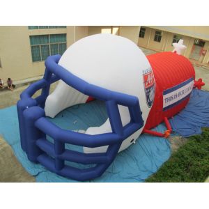 Buy cheap inflatable mascot blast tunnel for sale from wholesalers