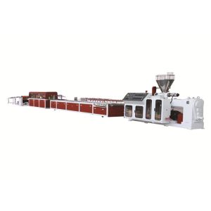 Buy cheap Jwell easy operation pvc wallboard/ fast loading wallboard plastic profile extrusion line from wholesalers