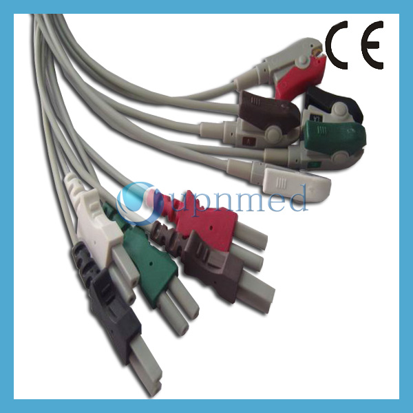 Quality Spacelabs 5 lead ECG Cable with leadwires for sale